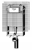 Modulo WC Prevista Pure 8 cm
- per: muratura
- acciaio
-  compatibile con tutte le placche di comando WC per Prevista, dispositivo di risciacquo totale/parziale
Struttura zincata, cassetta di ris[...]